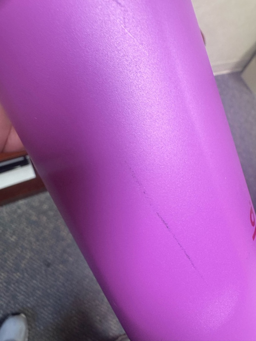 Owala Pink & Purple Stainless Water Bottle with Teal Accent Straw Not Included - Picture 7 of 8